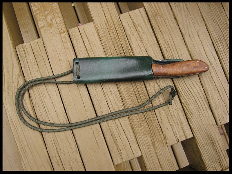 PVC knife sheath